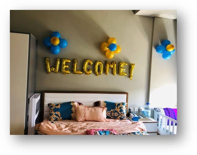 New Baby Born Home Welcome Decor